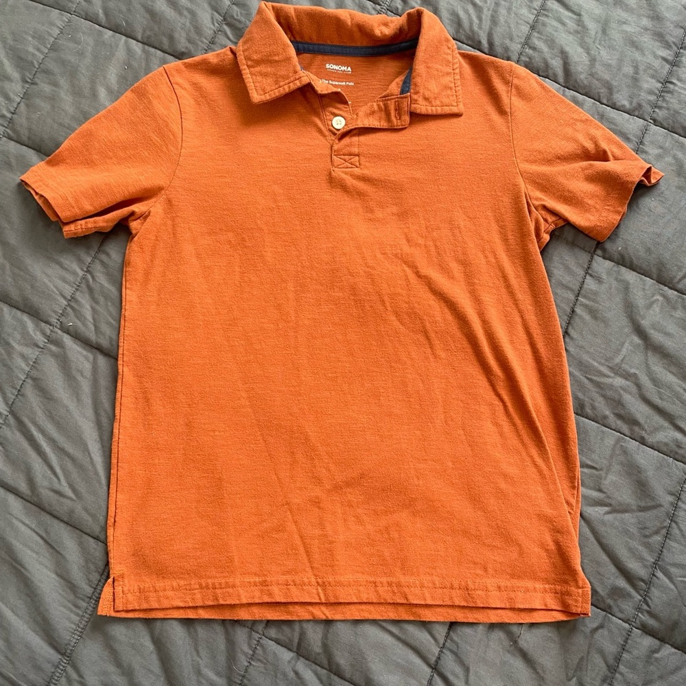 Orange Polo Shirt